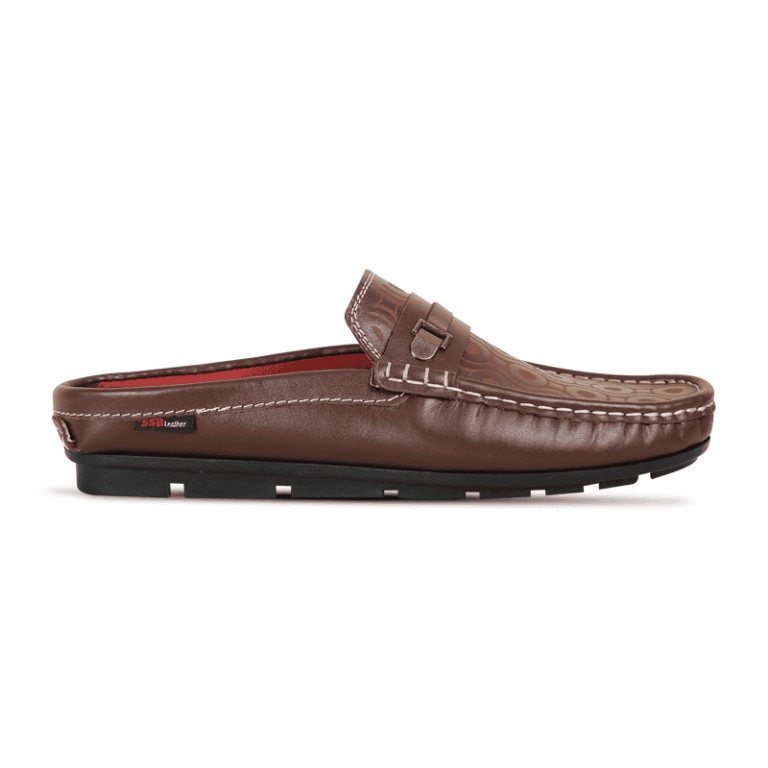 Leather Half Loafer For Men SB-S1039